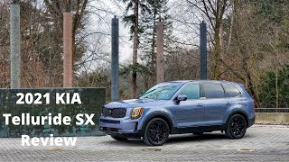 2021 Kia Telluride Review  SX Nightfall Edition  The Coolest Telluride Ever [upl. by Nesrac]