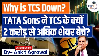 Why TCS Shares Fell 3 in Early Trade  Will It Fall or Recover  Stock Market [upl. by Arocat]