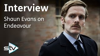 Shaun Evans explains his new moustache  Endeavour [upl. by Coop]