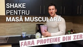 Shake Proteic fără Suplimente Nutritive  5 ingrediente [upl. by Duleba]