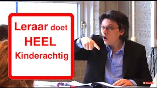 LERAAR IS KINDERACHTIG BEZIG [upl. by Dong]