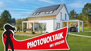 PhotovoltaikAnlage mit Speicher Lohnt sich Solarstrom  Hausbau Helden [upl. by Ydac]