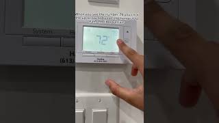 How to change your Emerson thermostat from Fahrenheit to Celsius ￼ [upl. by East]