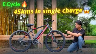 Yeh E Cycle paisa vasool h 😍 45kms range in 1 charge  Emotorad TReX  electric bicycle [upl. by Anilev280]