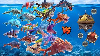 EVOLUTION SHARK amp SPESIAL HUNGRY SHARK EVOLUTION VS ULTRA MINE HUNGRY SHARK EVOLUTION [upl. by Waldon]