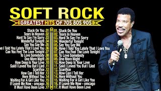 Best Soft Rock Love Songs 70s 80s 90s❤️Lionel Richie Rod Stewart Elton John Phil Collins [upl. by Aicak]