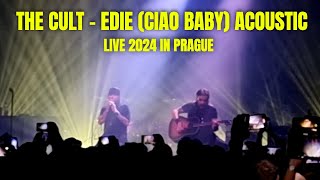 THE CULT EDIE Ciao Baby ACOUSTIC VERSION Live 2024 in Divadlo Archa Prague [upl. by Solakcin]