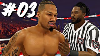 SHAMBOLIC SPECIAL GUEST REF  WWE 2K24  Universe Mode  03 [upl. by Pudens]