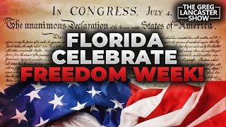 Florida Celebrate Freedom Week Schools read the preamble of the Declaration of Independence [upl. by Anrym131]