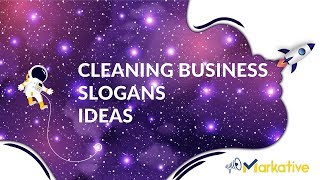 Cleaning Business Slogans Ideas to double your profit [upl. by Akineg12]