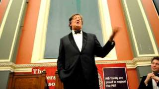 Stephen Fry on the Irish Language [upl. by Gnirps591]