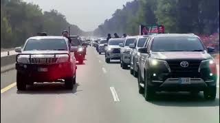 Prime Minister Imran Khan Peoples LahoreIslamabad Motorway [upl. by Esereht]