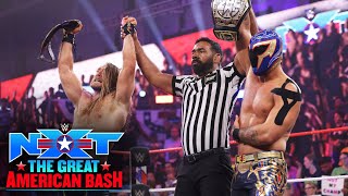 Nathan Frazer and Axiom outlast MSK in a thriller NXT Great American Bash 2024 highlights [upl. by Kinelski48]