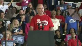 UAW President Shawn Fain Donald Trump doesnt give a damn about the working class [upl. by Shira]