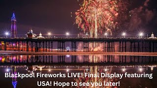 Blackpool Fireworks Display USA 5th October 2024 [upl. by Erdrich]