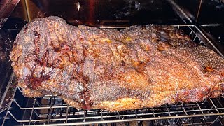 How to smoke brisket on Bradley smoker [upl. by Llennaj]