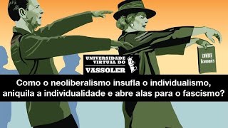 Aula com Vassoler Neoliberalismo  individualismo  fascismo – individualidade [upl. by Struve]