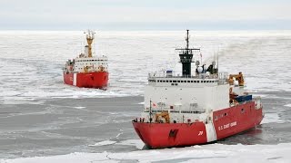 Heres How Massive Icebreaker Ships Plow Through Frozen Seas [upl. by Strepphon926]