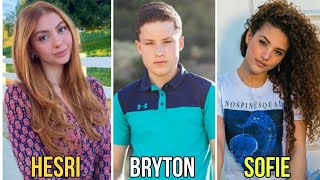 Bryton Myler vs Sofie Dossi vs Saby Hesri Lifestyle Comparison 2023 RW Facts amp Profile [upl. by Hras]