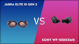 Jabra Elite 10 Gen 2 vs Sony WF1000XM5 Comparison [upl. by Neerehs]