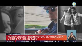 Se suicidó Chester Bennington vocalista de Linkin Park  TVPúblicaNoticias [upl. by Notsob]