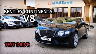 Bentley Continental GT V8  Test Drive [upl. by Naillij800]