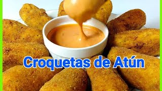 Croquetas de Atún con Papa y Zanahoria  Iris Claribel [upl. by Aynnat36]