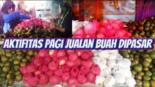 Jualan buahbuahan segar dipasar pamotanrembang jawa tengah  Eni buah [upl. by Nevs804]