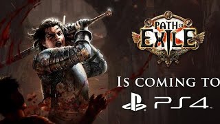 PATH OF EXILE PS4  Clases Comercio y Árbol de Talentos  Primeras Impresiones  Juego Gratis [upl. by Meerek24]