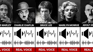 Real Voice of Historical Figures [upl. by Sisson]