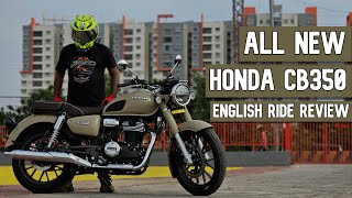 New Honda CB350 First Ride Review  Whats New  Better then RE Classic 350 [upl. by Ecam]