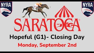 Saratoga Monday 9224 Selections  Closing Day Full Card [upl. by Ferris]