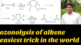 Ozonolysis reaction ALKENEMCQwritten HSC ALL UNIVERSITY ADMISSION [upl. by Nirual]