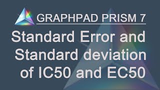 How to calculate the Standard Error and Standard Deviation of IC50EC50 [upl. by Acalia]