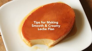 Tips for Making Smooth and Creamy Leche Flan  Yummy Ph [upl. by Stephani131]