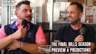 Final Buffalo Bills Season Preview Featuring Jay Skurski amp Nate Geary LIVE From Imperial [upl. by Shaffert]