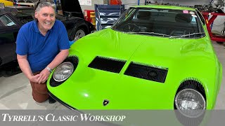 Lamborghini Miura S Engine Rebuild Part 1 Inside the V12 Beast  Tyrrells Classic Workshop [upl. by Ocinom]