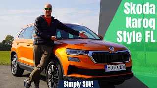 Skoda Karoq Style FL 15 Tsi 150KM DSG 2022 Simply SUV [upl. by Ku757]