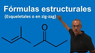 Fórmulas estructurales Formulación orgánica [upl. by Curry]