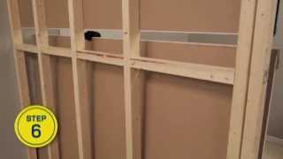 How to Build an Interior Wall  RONA [upl. by Clifford]