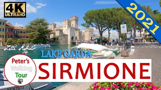 Sirmione Italy 4k ❤️NEW Walking Tour ❤️ 2021 Lake Garda [upl. by Martha]