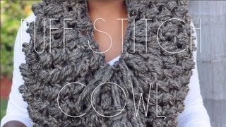 Puff Stitch Cowl [upl. by Orteip442]