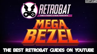 Retrobat ☆ Mega Bezel Setup Guide retrobat emulator frontend [upl. by Onaireves]