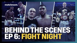 Fight Night Anthony Joshua vs Oleksandr Usyk Behind The Scenes [upl. by Maison]