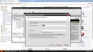 configurando postfix y probando en outlook y thunderbird [upl. by Enylrac198]