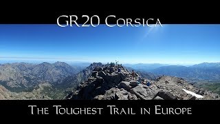 Corsica GR20 The Toughest Trail in Europe [upl. by Cris]