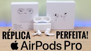 Apple AirPods Pro  A Réplica Mais Perfeita que Você Já Viu [upl. by Idelson149]