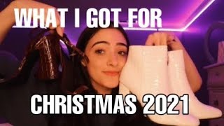 WHAT I GOT FOR CHRISTMAS 2021 including covid [upl. by Schlosser754]