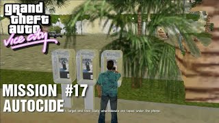 GTA Vice City  Mission 17  Autocide  gta vice city kill all gang members in 9 minutes [upl. by Eslud]