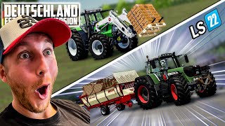 Wir starten mit 0 EURO auf der DEUTSCHLAND KARTE 🚜 LS22 Felder Helden 31 [upl. by Gelasias536]